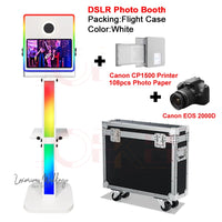 15.6-inch Touch Screen DSLR Photo Booth DSLR Photo Booths Luxurious Weddings