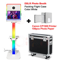 15.6-inch Touch Screen DSLR Photo Booth DSLR Photo Booths Luxurious Weddings