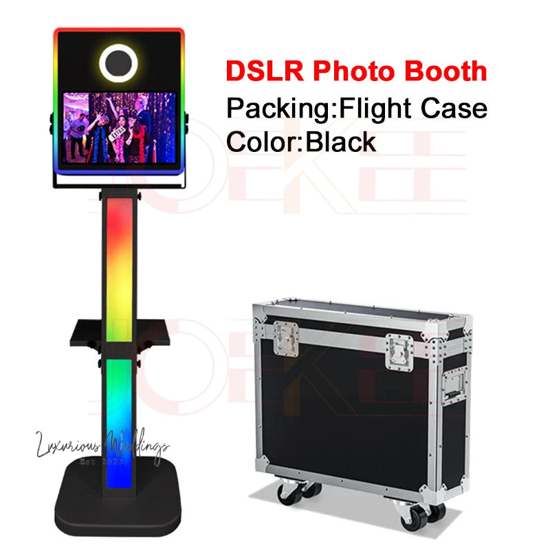 15.6-inch Touch Screen DSLR Photo Booth DSLR Photo Booths Luxurious Weddings