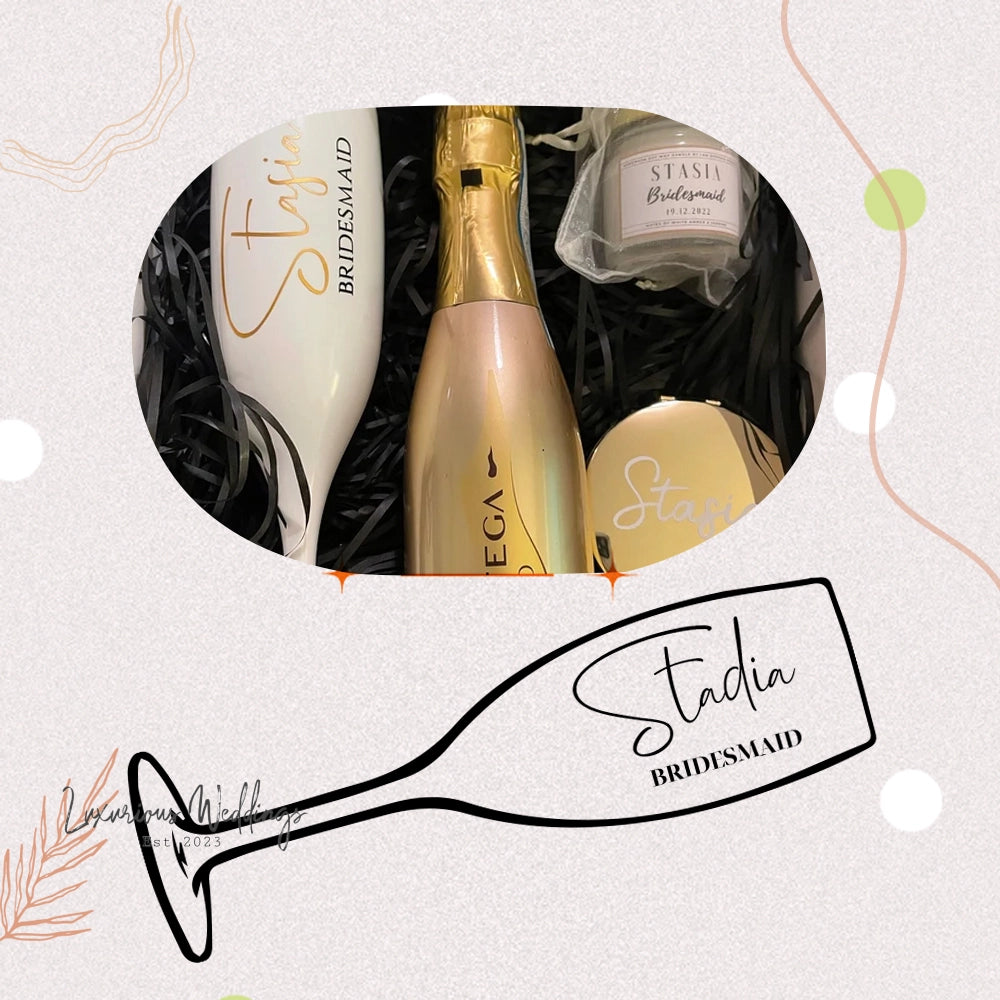 Personalised Champagne Flutes Wedding Favors Personalised Champayne Glass Luxurious Weddings