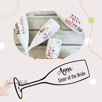 Personalised Champagne Flutes Wedding Favors Personalised Champayne Glass Luxurious Weddings