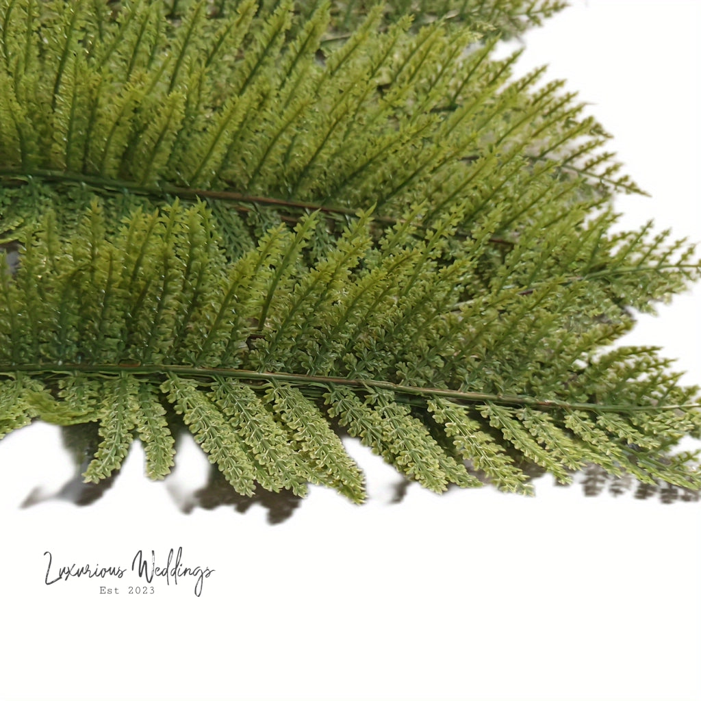 Realistic Artificial Ferns & Shrubs Fern Leaves Luxurious Weddings