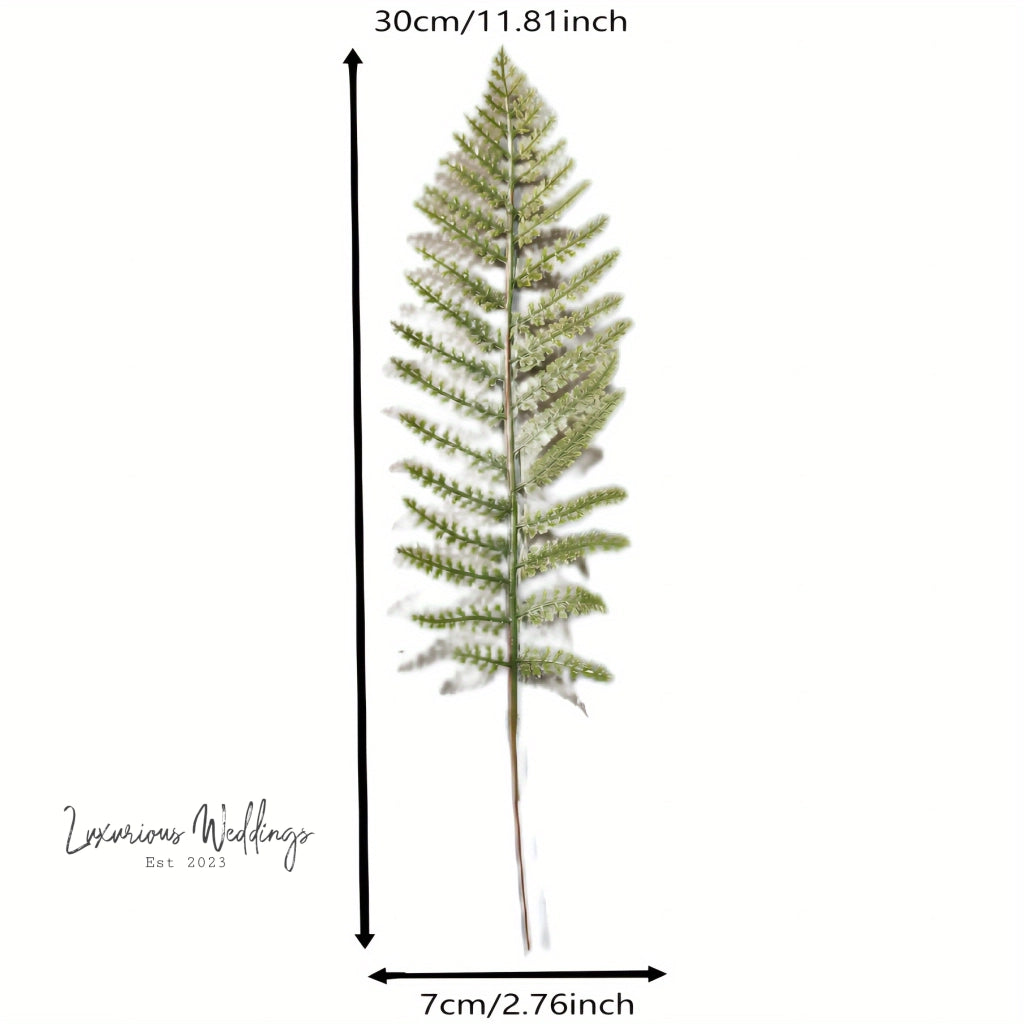 Realistic Artificial Ferns & Shrubs Fern Leaves Luxurious Weddings