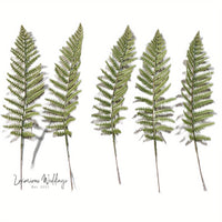 Realistic Artificial Ferns & Shrubs Fern Leaves Luxurious Weddings
