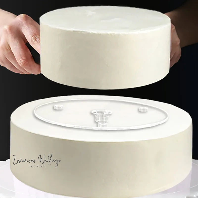 DIY Cake Stand Set with Dowel Rods Cake Stand Luxurious Weddings