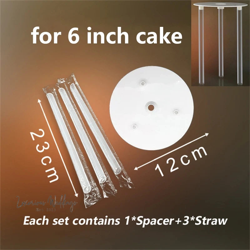 DIY Cake Stand Set with Dowel Rods Cake Stand Luxurious Weddings