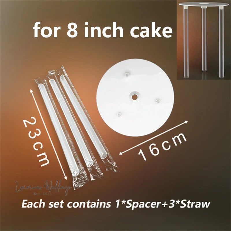 DIY Cake Stand Set with Dowel Rods Cake Stand Luxurious Weddings