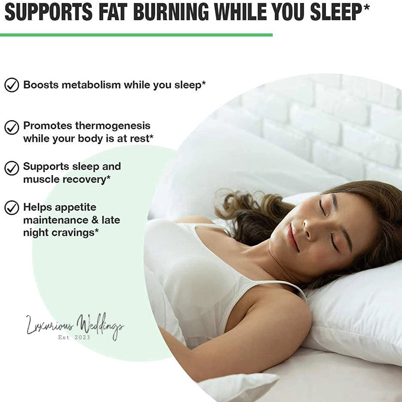 Nighttime Fat Burner - Metabolic Cleanse & Fat Burn Boost Weight Loss Luxurious Weddings