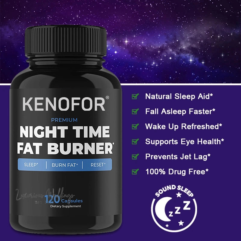 Nighttime Fat Burner - Metabolic Cleanse & Fat Burn Boost Weight Loss Luxurious Weddings