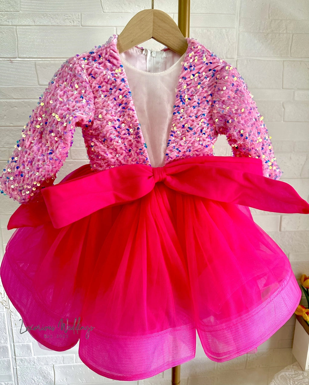 Princess Sequins Tutu Dress for Baby Girls girls sequins dress Luxurious Weddings
