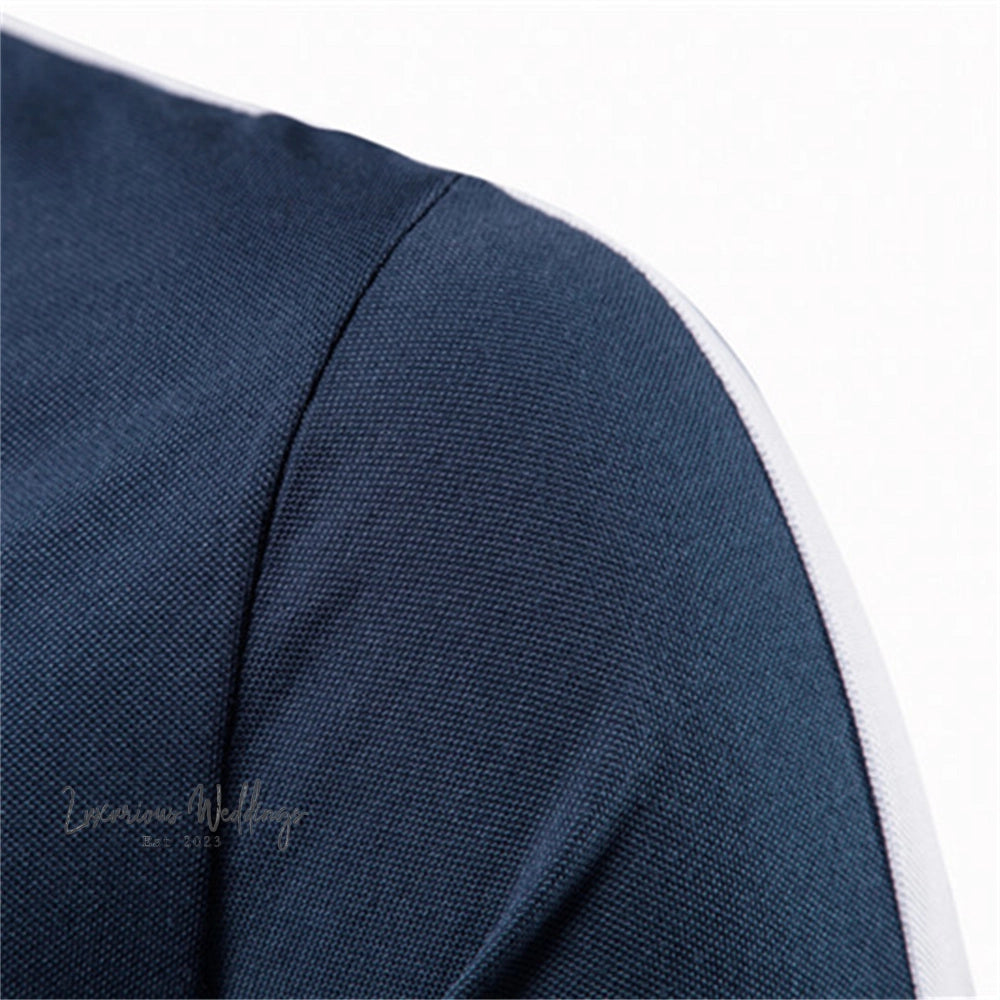 High Quality Men's Giraffe Polo Shirt Poloshirt Luxurious Weddings