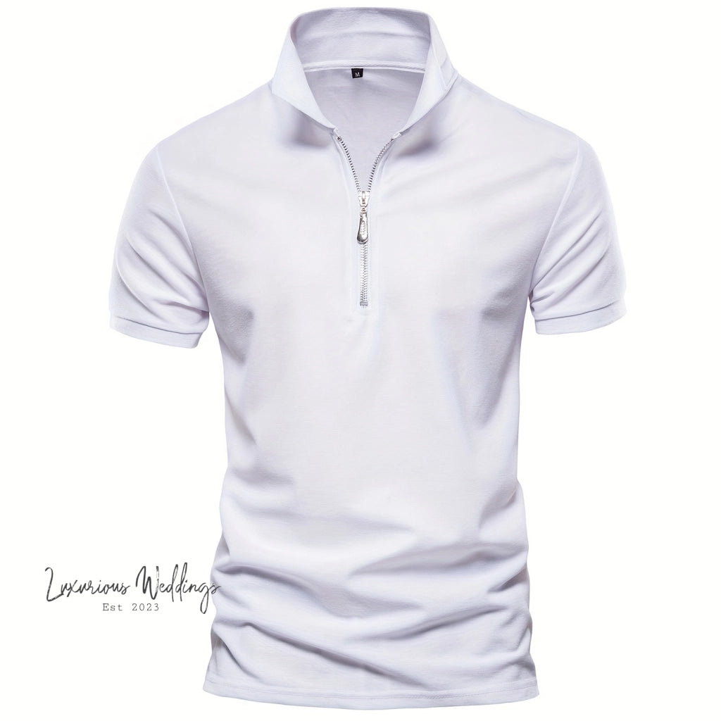 High Quality Men's Giraffe Polo Shirt Poloshirt Luxurious Weddings