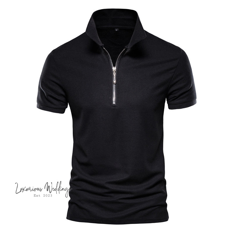High Quality Men's Giraffe Polo Shirt Poloshirt Luxurious Weddings
