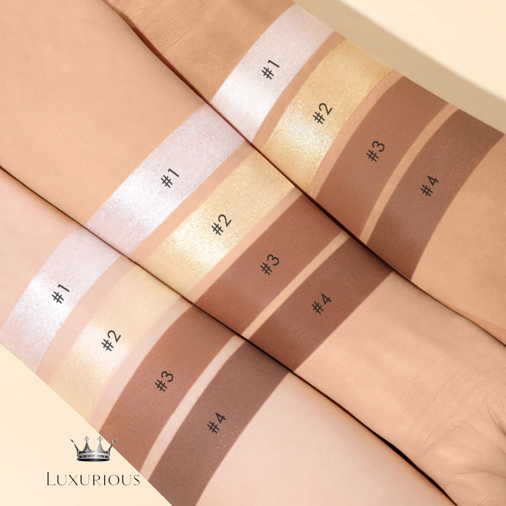 FOCALLURE Highlighter & Bronzer Set Face Highlighter Luxurious Weddings