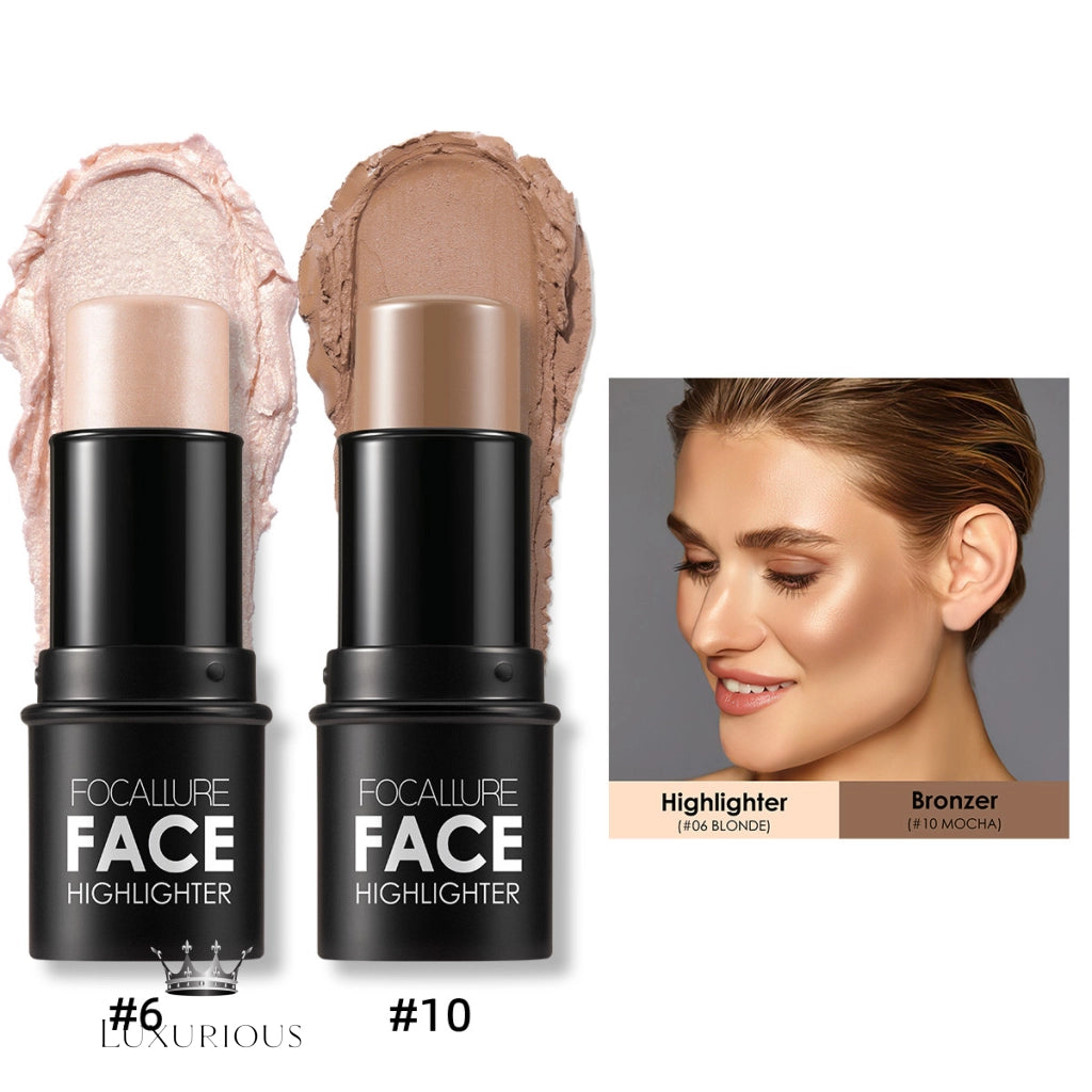 FOCALLURE Highlighter & Bronzer Set Face Highlighter Luxurious Weddings