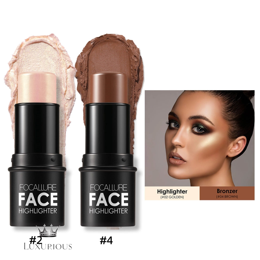 FOCALLURE Highlighter & Bronzer Set Face Highlighter Luxurious Weddings