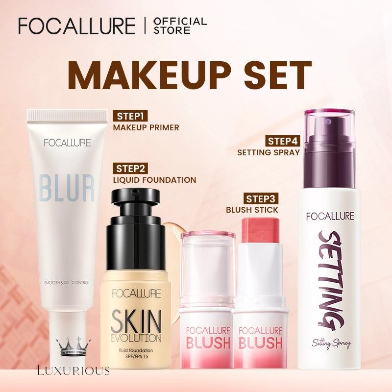 FOCALLURE Full Face Makeup Set makeup set Luxurious Weddings