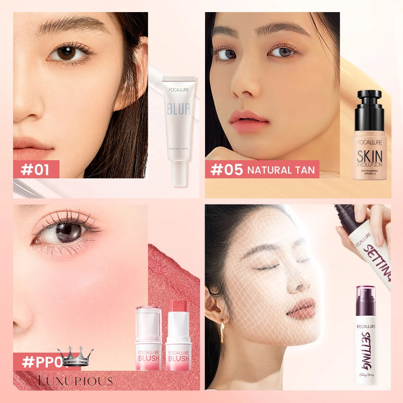 FOCALLURE Full Face Makeup Set makeup set Luxurious Weddings
