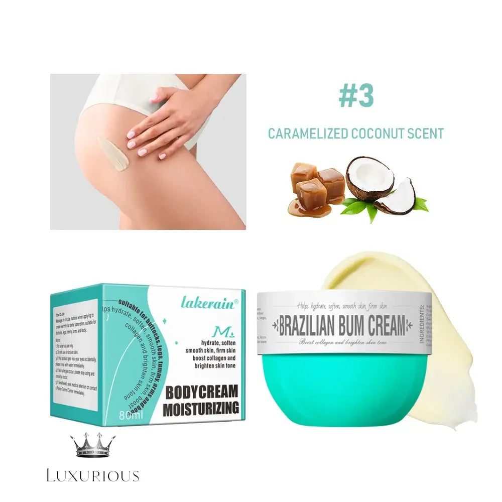 Firming Body Massager Gel Caramel Vanilla Floral ButtCare bum cream Luxurious Weddings