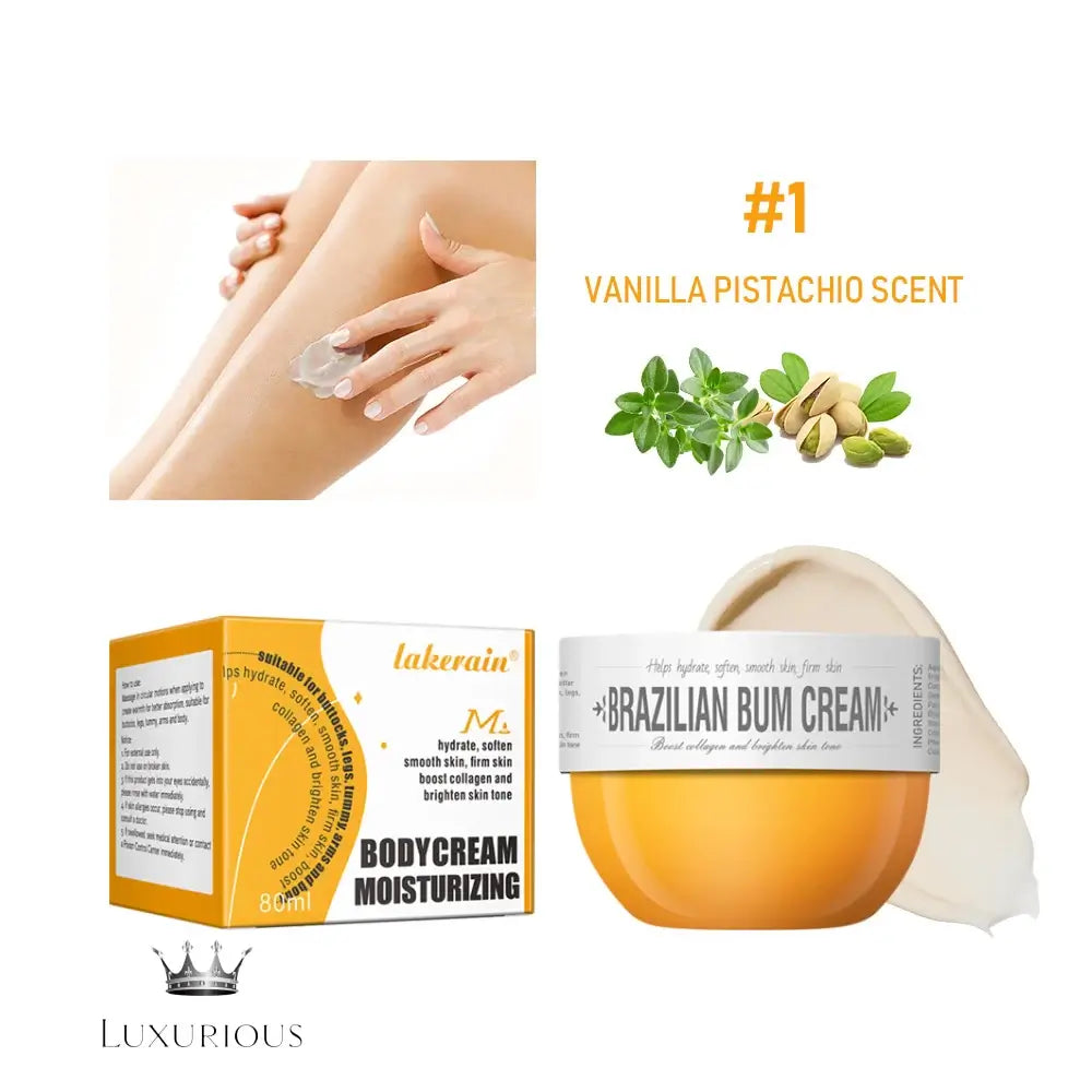 Firming Body Massager Gel Caramel Vanilla Floral ButtCare bum cream Luxurious Weddings