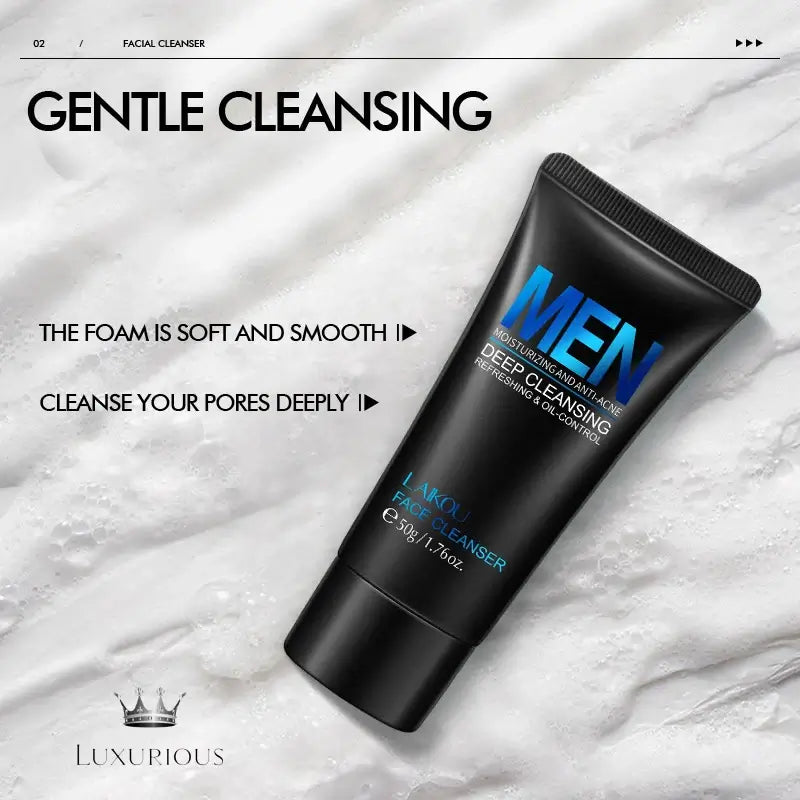 Men's Scrub Cleanser 50g Cleansing gel Luxurious Weddings