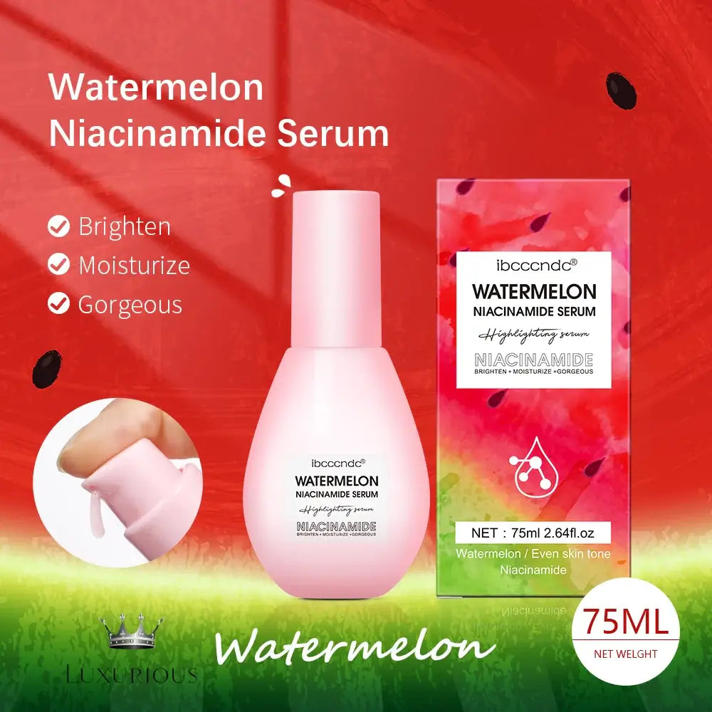 Watermelon Glow Niacinamide Dew Drops Serum Glow range Luxurious Weddings