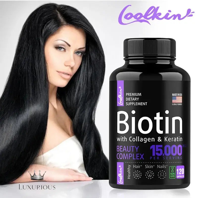 Keratin Supplement with Collagen, Biotin - Vitamins for Hair, Skin and Nails Collagen Luxurious Weddings