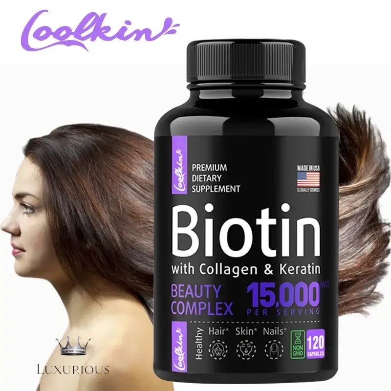 Keratin Supplement with Collagen, Biotin - Vitamins for Hair, Skin and Nails Collagen Luxurious Weddings