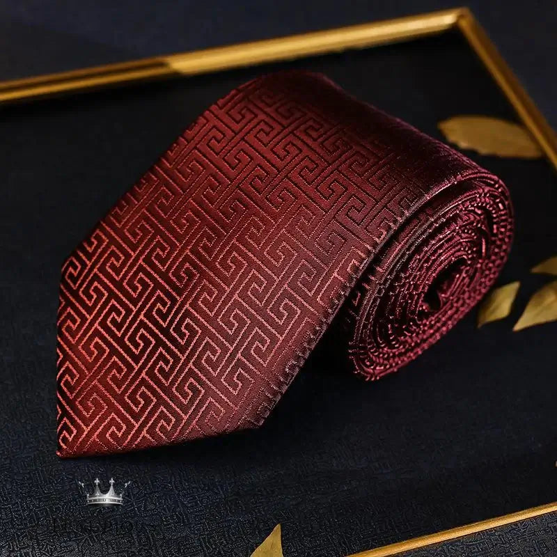 Luxury Dragon Necktie - Classic Office Business Gift Neckties Luxurious Weddings