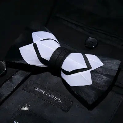 Handmade Feather Bow Tie Gift Set Bow Tie Luxurious Weddings