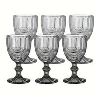 6pcs Vintage Snake Pattern Wine Glass Set wine glass Luxurious Weddings