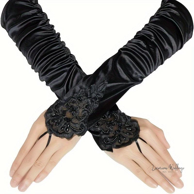 1920s Gatsby Accessory Set - Elegant Alloy Details Costume Set Luxurious Weddings