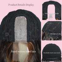Small Lace Front Wig Headsets with Intermediate Color Lace Front Wig Luxurious Weddings