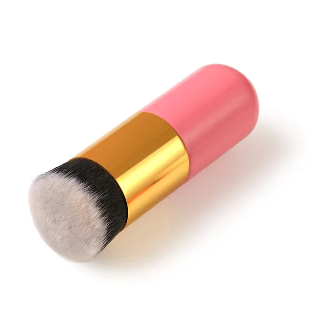 1Pcs New Chubby Pier Foundation Brush Makeup Brushes Luxurious Weddings