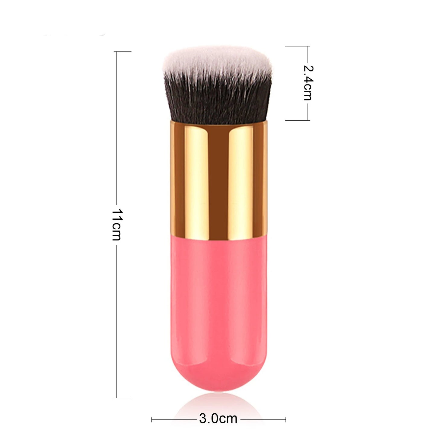 1Pcs New Chubby Pier Foundation Brush Makeup Brushes Luxurious Weddings