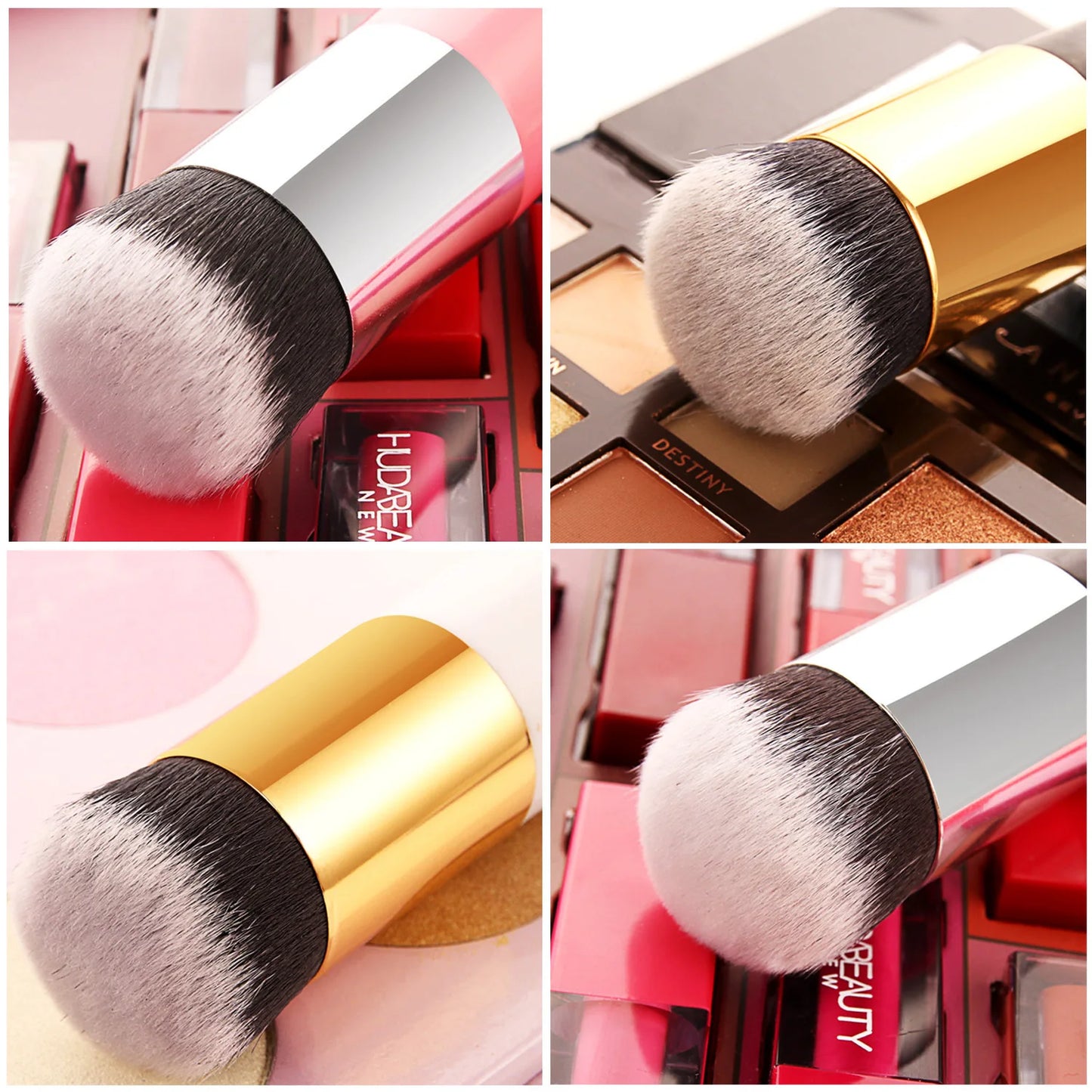 1Pcs New Chubby Pier Foundation Brush Makeup Brushes Luxurious Weddings