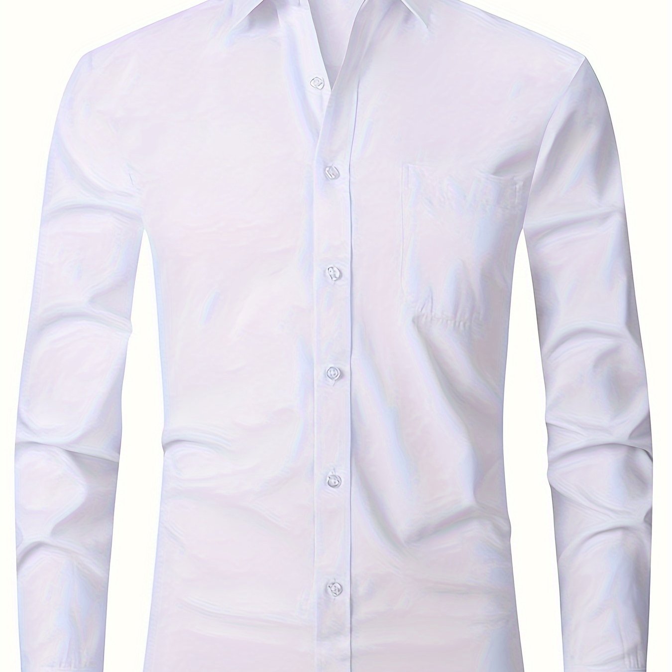 Men's Formal Business Shirts with Long Sleeves - Spring/Fall Collection Men's Formal Shirts Luxurious Weddings