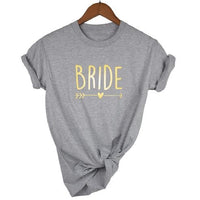 Gold T-shirt bride Tshirts Luxurious Weddings
