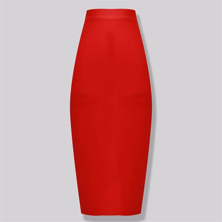 Plus Size XL Long Bandage Pencil Skirt 78CM Skirts Luxurious Weddings