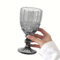 6pcs Vintage Snake Pattern Wine Glass Set wine glass Luxurious Weddings