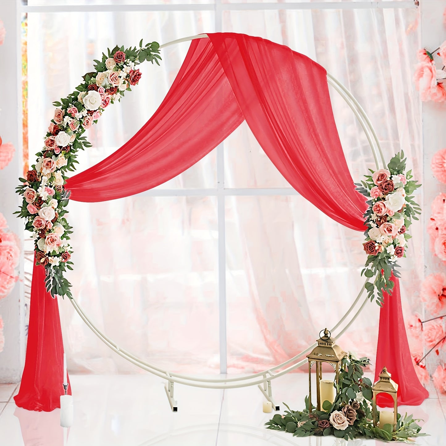 Green Silk Draping Silks Luxurious Weddings