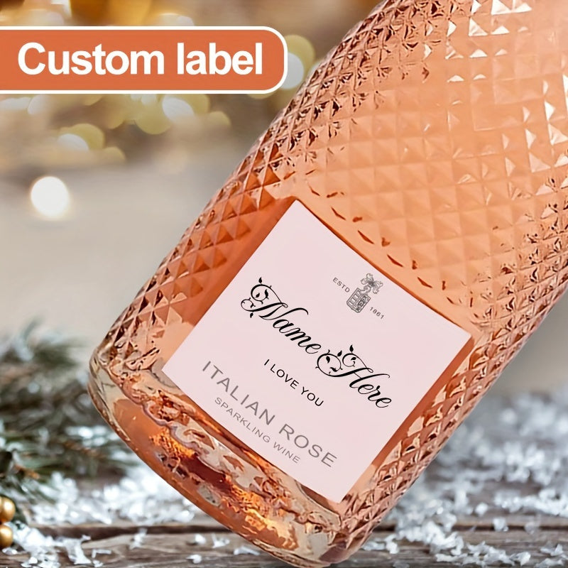 Personalized Prosecco Wine Label Wine Labels Luxurious Weddings
