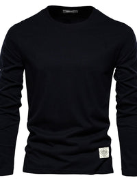 Men's Round Neck Long Sleeve T-Shirt Men's Tshirts Luxurious Weddings