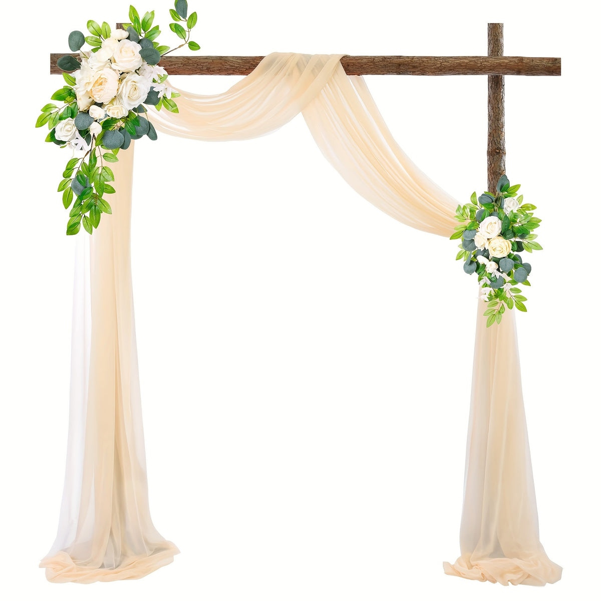 Green Silk Draping Silks Luxurious Weddings