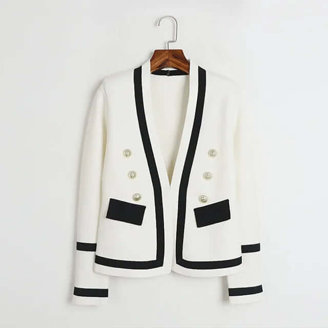 Luxury Gold Button Knitted Sweater cardigan Luxurious Weddings