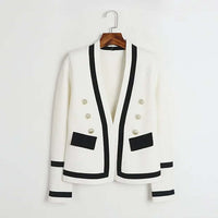 Luxury Gold Button Knitted Sweater cardigan Luxurious Weddings