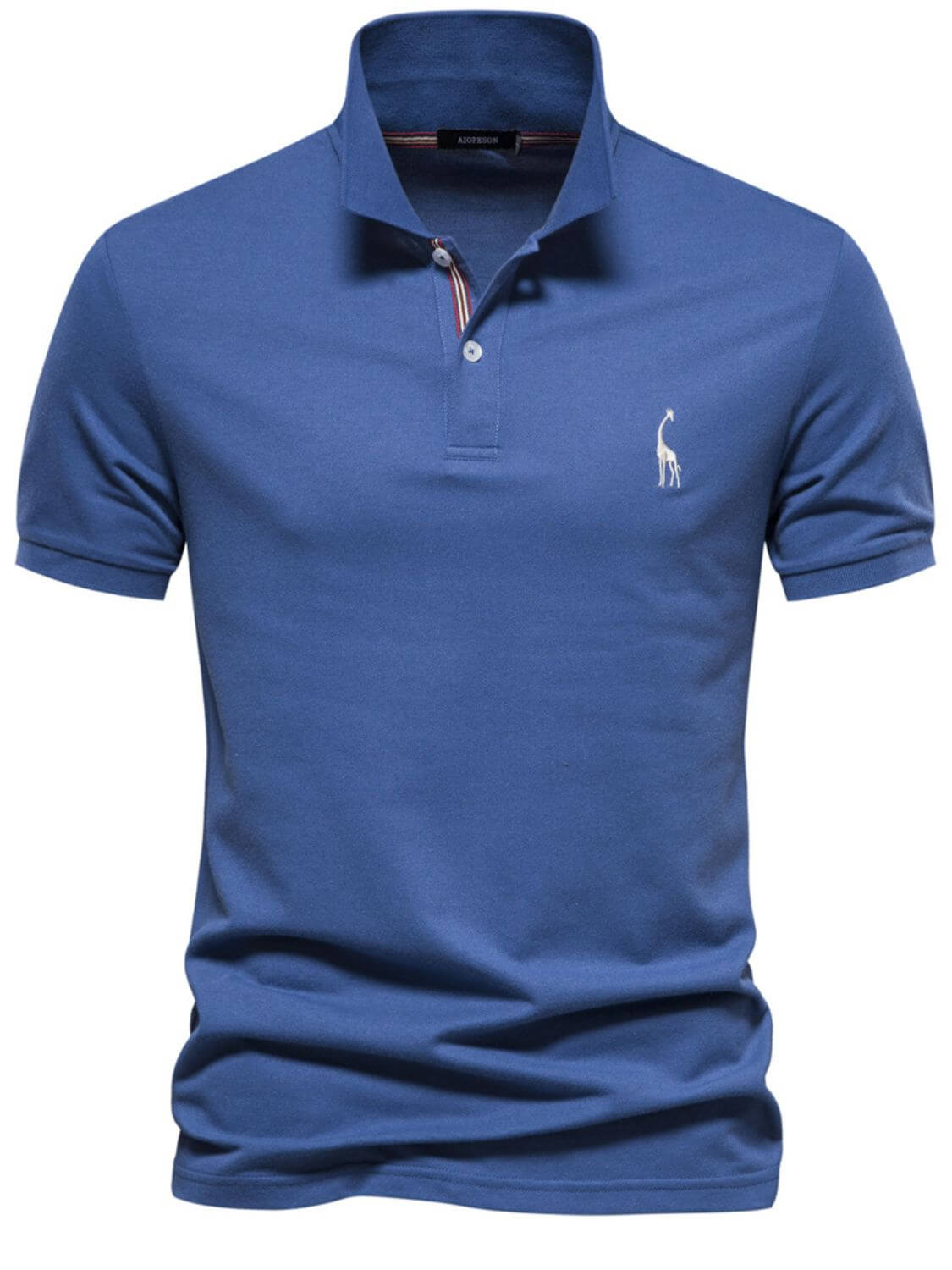 Men's Giraffe Embroidered Short Sleeve Polo Men's Polos Luxurious Weddings