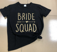 Gold T-shirt bride Tshirts Luxurious Weddings
