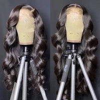 Long Black Lace Front Wig Lace Front Wig Luxurious Weddings