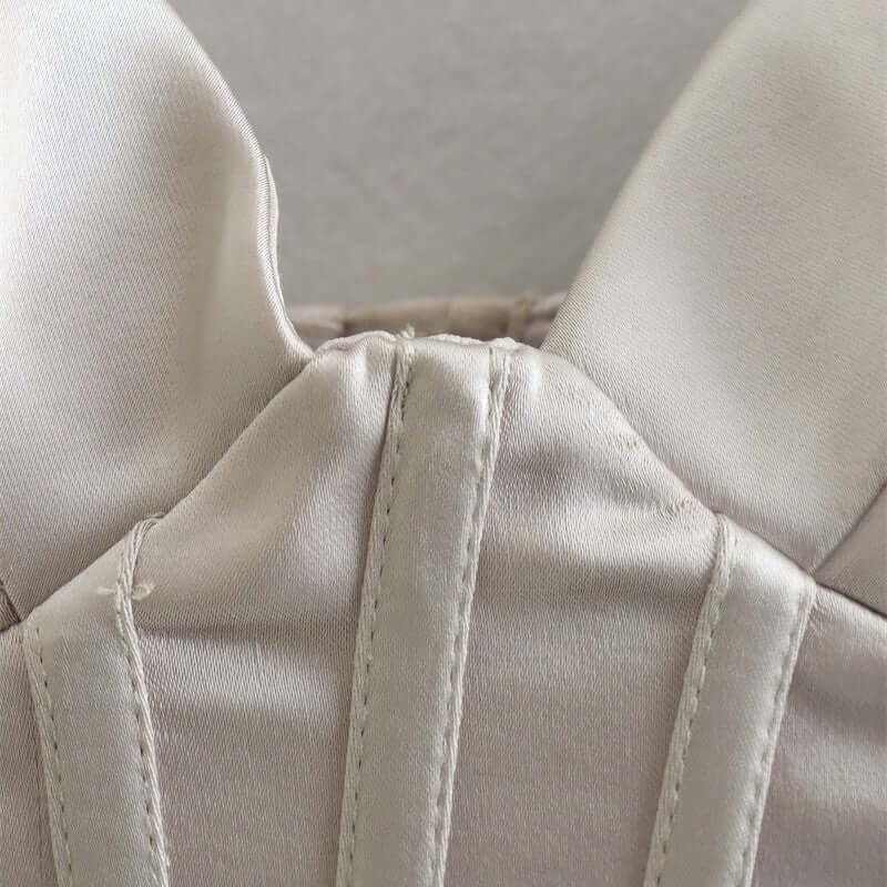Sweet Satin Corset-style Top Corset Luxurious Weddings